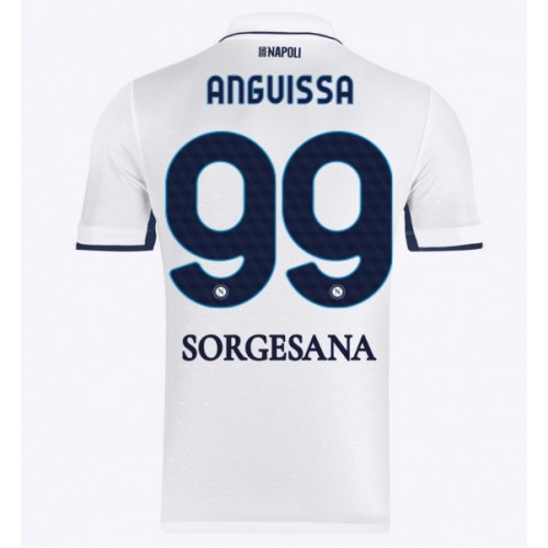 SSC Napoli Frank Anguissa #99 Gostujuci Dres 2024-25 Kratak Rukav